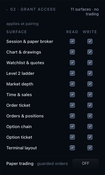TradeScript Chart agents preview